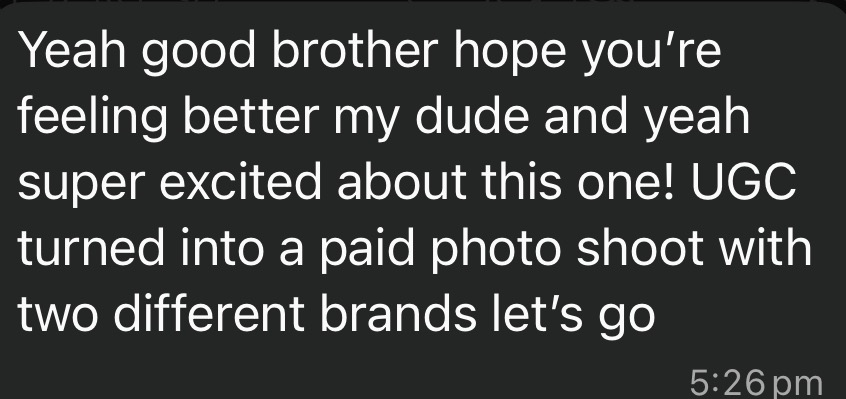 Client message screenshot 1
